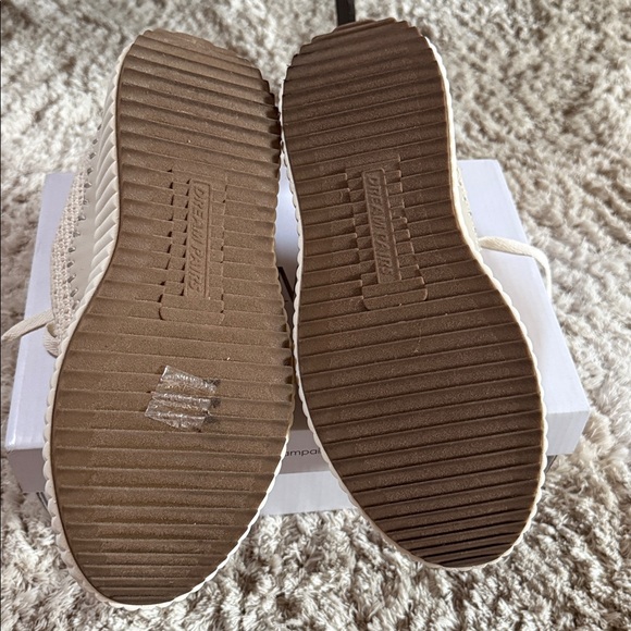 DREAM PAIRS Women Chunky City Tweed Platform Sneaker - Picture 4 of 7